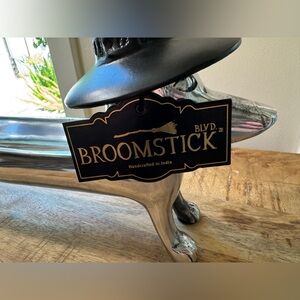 Broomstick Blvd. Pewter Halloween Dachshund Witch Dish